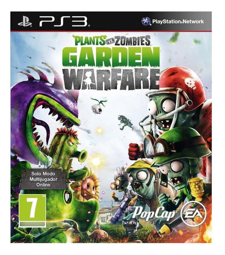 Jogo Plants Vs. Zombies: Garden Warfare Para Ps3 Mídiafísica
