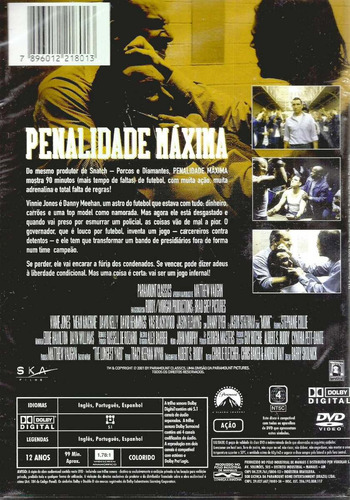 Dvd - Penalidade Máxima - Prepare-se Para A Pancadaria!- Lac