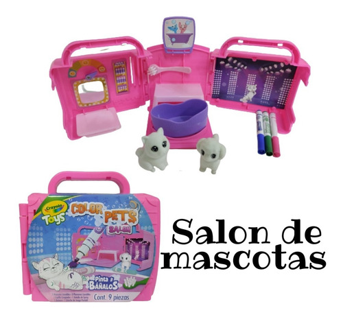 Juguete Para Pintar Mascotas Crayolas Pet Tattoo Y Salon