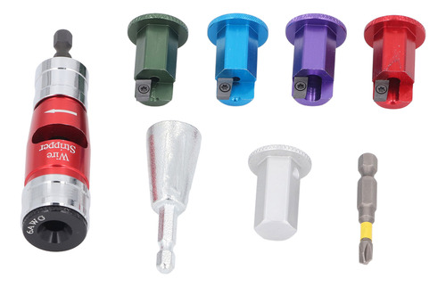Herramienta Para Pelar Cables, 8 Piezas Y Juego De Aleación