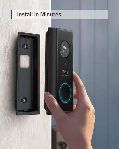 Campainha De Vídeo Eufy Security S220 Câmera 2k Alimentada P