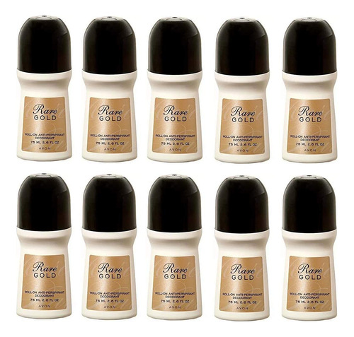 Avon Rare Gold - Desodorante Antopresspirante Roll-on De 2..