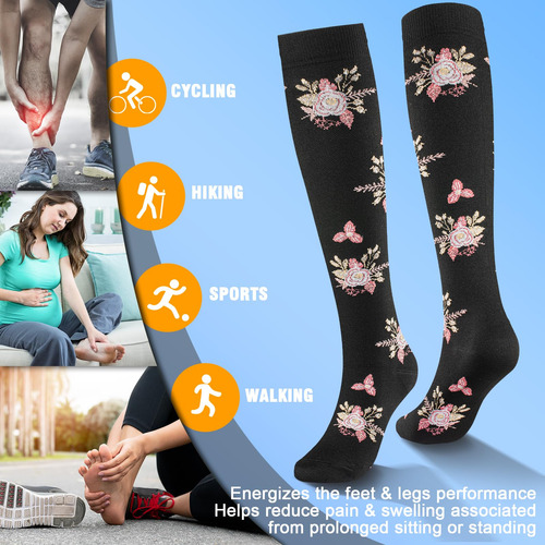 Calcetines De Compresión Bropite Para Mujeres Y Hombres De 2