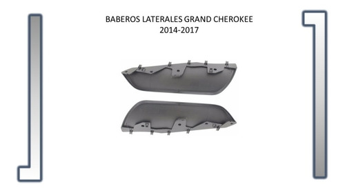 Baberos Laterales Grand Cherokee 2014-2017