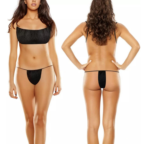 Calzón Y Brasier Desechables De Spa Para Mujer, 100 Pzs.