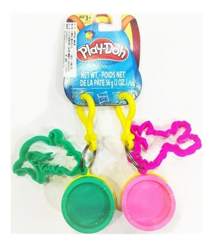 Imagen 3 de 3 de Play-doh Plastilina Cortador De Sirena Y Unicornio Llavero
