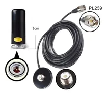 Comprar Uhf Antena + Soporte Magnético Para Radio Móvil Icom Ic-2730