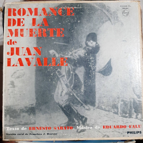 Vinilo Romance De La Muerte De Juan Lavalle M6