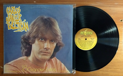 Carlos Javier Beltran 18 Grandes Exitos 1984 Disco Lp Vinilo