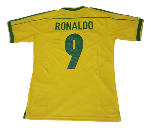 Camiseta R9 Ronaldo Brasil World Cup 98