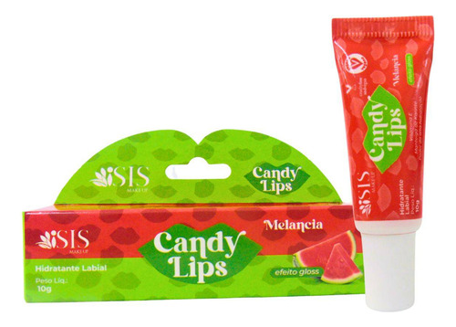 Hidratante Labial Isis Candy Lips Melancia 10g