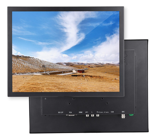 Monitor Hd Industrial De 15 Pulgadas 1024x768 Totalmente Met