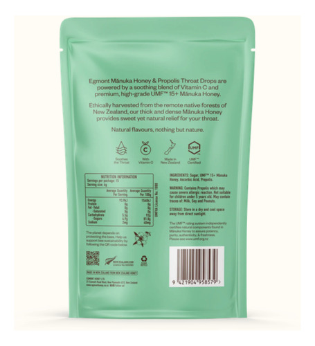 Miel Manuka Egmont Mgo +265 Honey 100% Pura Mas Regalos