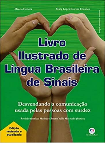 Libras Livro Ilustrado De Língua Brasileira De Sinais Verde