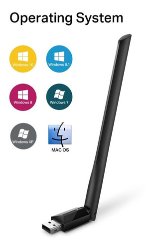Adaptador De Red Wifi Usb Banda Dual Archer T2u Plus Tp-link