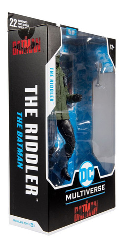 Figura Acción The Riddler The Batman Movie De Mcfarlane Toys