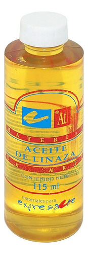 Aceite De Linaza Pintura Arte Óleo Medio Pintar Atl 125ml