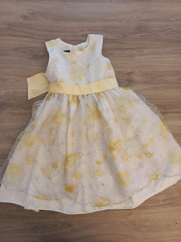 Vestido Fiesta Nena 5-6 Años Tul Brillos