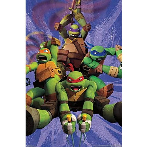 Nickelodeon Teenage Mutant Ninja Turtles - Team Wall Po...