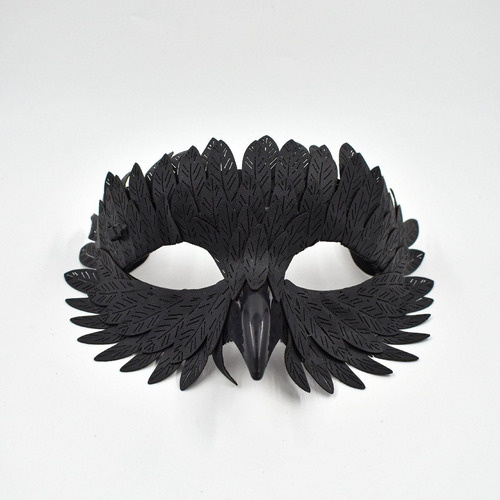 Halloween Decor Feather Eye For Stage Performance Prom Negro