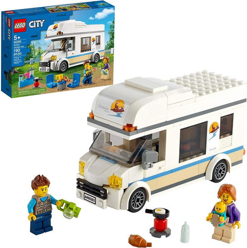 Lego City Holiday Camper Van 60283 Kit De Construcción