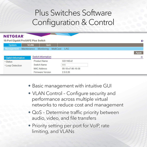 Switch Netgear Xs724em 24 Puertos | 22 X