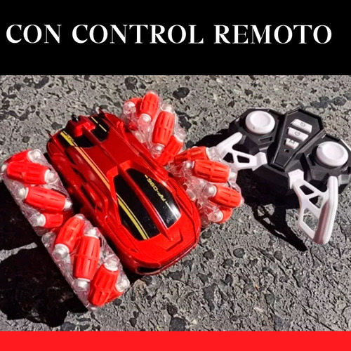 Auto Radio Control Remoto 360° Para Niños De Alta Velocidad Azul Auto