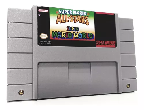 Jogo Super Mario All Stars + Super Mario World - Super Nintendo