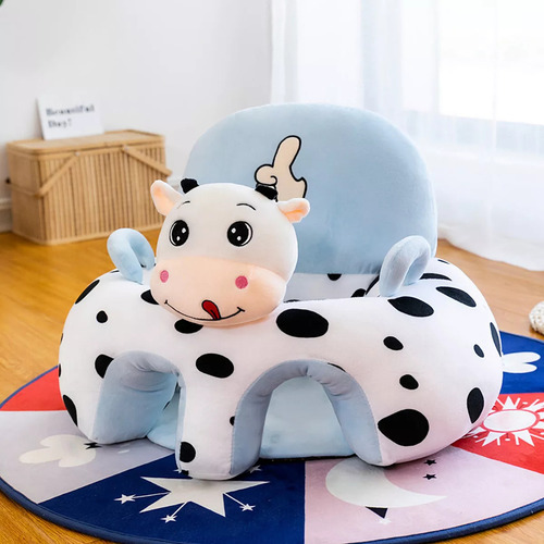 Soporte De Sofá Para Bebé Con Dibujos Animados De Felpa Sin