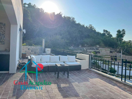 Cad Vista Real San Marino 4 C1. Vacaciones Frente Al Mar En Punta Diamante: Terraza Con Jacuzzi Privado