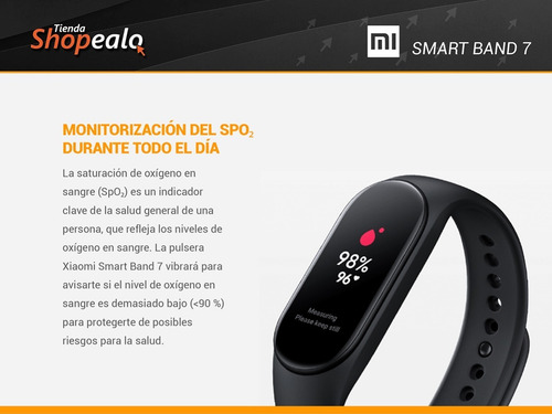 Imagen 7 de 10 de Smartwatch Reloj Inteligente Xiaomi Mi Band 7 Spo2 + Cuota-*