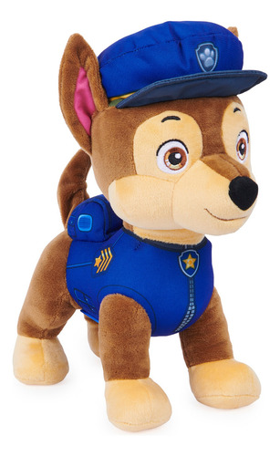 Brinquedo de pelúcia de luxo Paw Patrol Chase com som para crianças