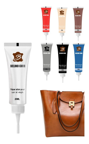 20ml Repara Restaura Cuero Sofa Timon Zapato Casaca Asiento