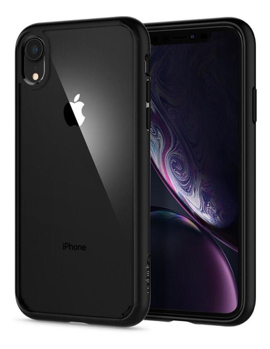 Capa Spigen Ultra Hybrid Black Para iPhone XR