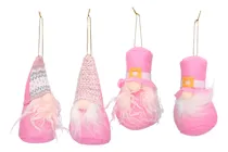 Comprar Adornos Colgantes De Felpa Navideños, 4 Piezas, Para Árbol D