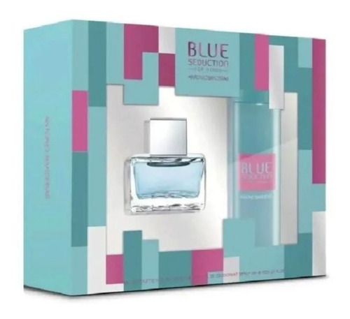 Perfume Blue Seduction Women Banderas 80ml + Desod. Volumen de la unidad 80 mL