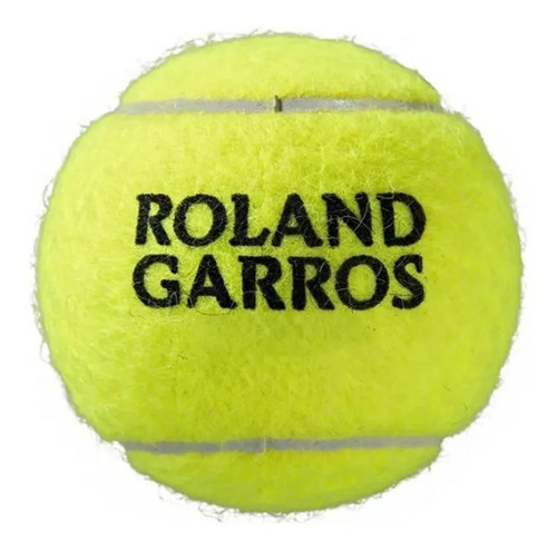 Imagen 4 de 7 de Pelota De Tenis Wilson Tubo X3 Roland Garros Premium Padel