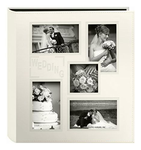 Pioneer Collage Frame Embossed  Wedding  Sewn Leatherette
