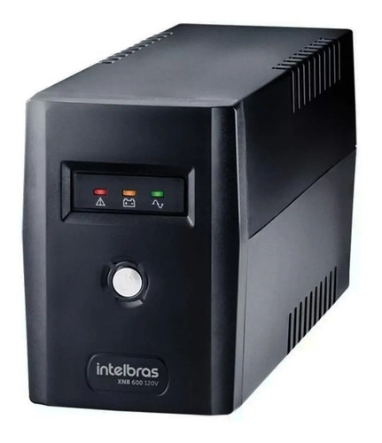 Nobreak Interativo Monovolt Intelbras Xnb 600va 120v Cor Preto