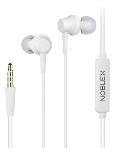 Auricular Noblex In Ear Con Manos Libres Microfono Hp05wp 