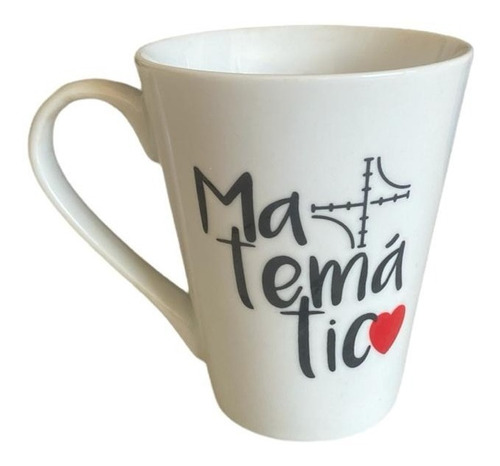 Caneca Porcelana Personalizada Profissão Curso Matemática