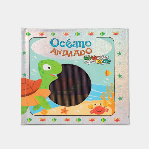 Oceano Animado - Movedizos - Cartone, De No Aplica. Editorial Latinbooks, Tapa Dura En Español