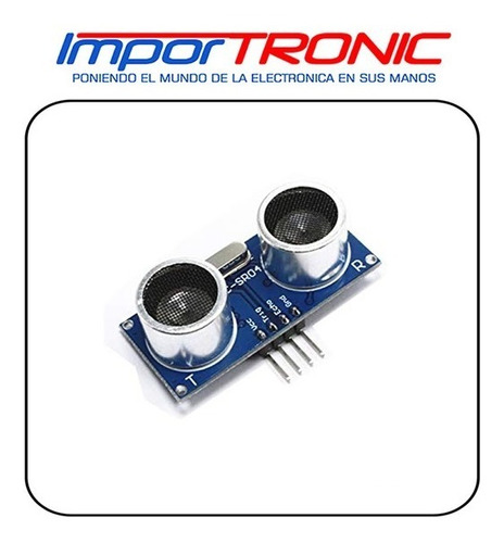 Sensor Ultrasónico Hc-sr04 De 4 Pines Para Arduino