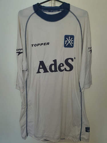 Camiseta Independiente Blanca Ades 2001 #6 Milito Talle Xl