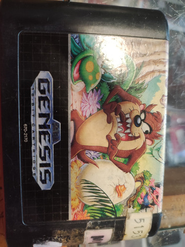 Solo Juego Y Caja ( Taz) Sega Genesis