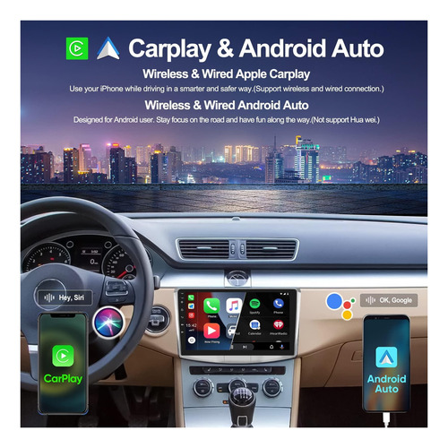 Radio De Coche Estéreo 1g+ 32g Android 13 With Wiralt Autopl