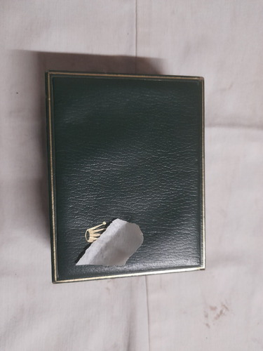 Estuche Reloj Roleex Verde Musgo (Usado)