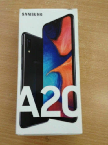 Samsung Galaxy A20 Negro 32gb 3gb Ram 13 + 8 + 5mp Cámara 6.