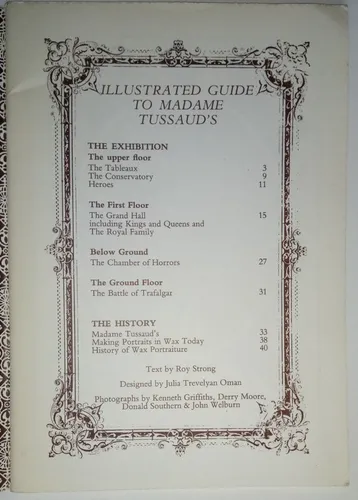 Madame Tussaud's Museo Cera Londres En Alemán Francés Libro (Usado)