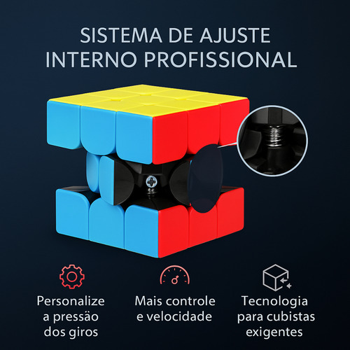 Cubo Mágico Moyu Meilong 3x3x3 Profissional